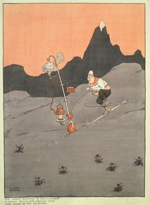 Pour des hivers verts en Suisse - Un dispositif simple pour fabriquer votre propre neige en chemin - William Heath Robinson